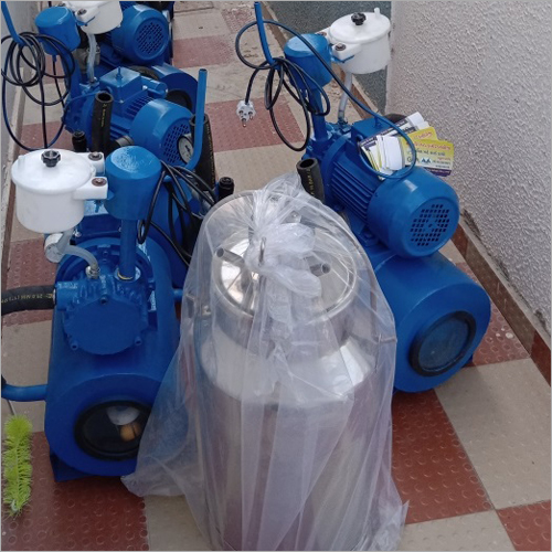 Blue Dairy Milking Machine