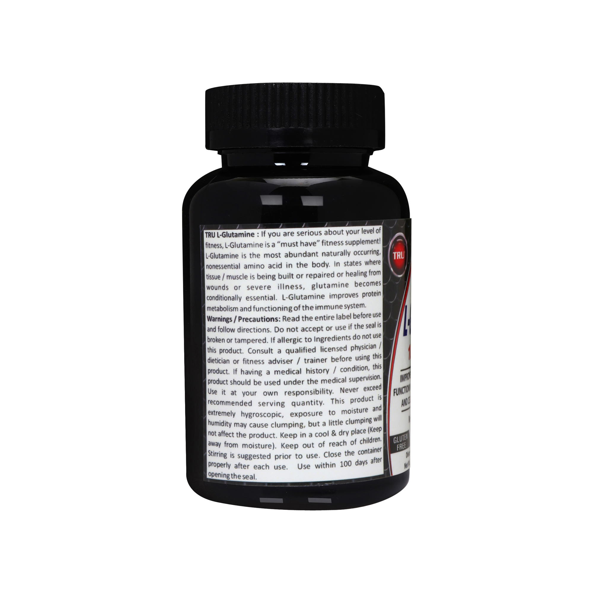L - Glutamine - Food Grade Powder | 100% Purity, Boosts Immunity, Enhances Gastrointestinal Health, Improves Metabolism & Muscle Repair