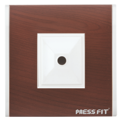 White Pressfit Royal Modular Ceiling Roses