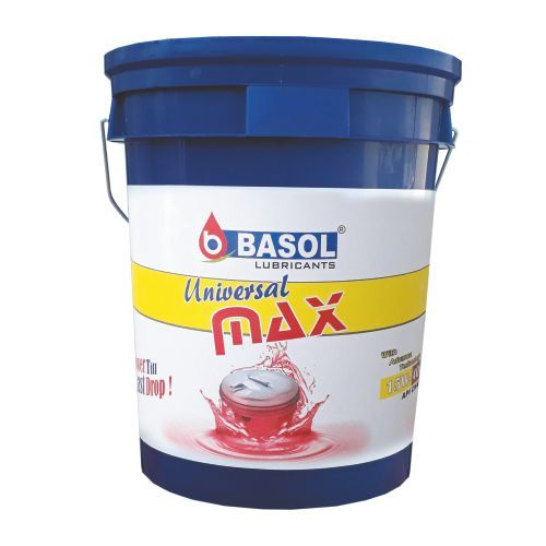 Universal Max 15w40 - 15w40 Lubricant Oil , Yellow Alkaline Formula In Bucket For Automobile Engine Friction And Heat Reduction