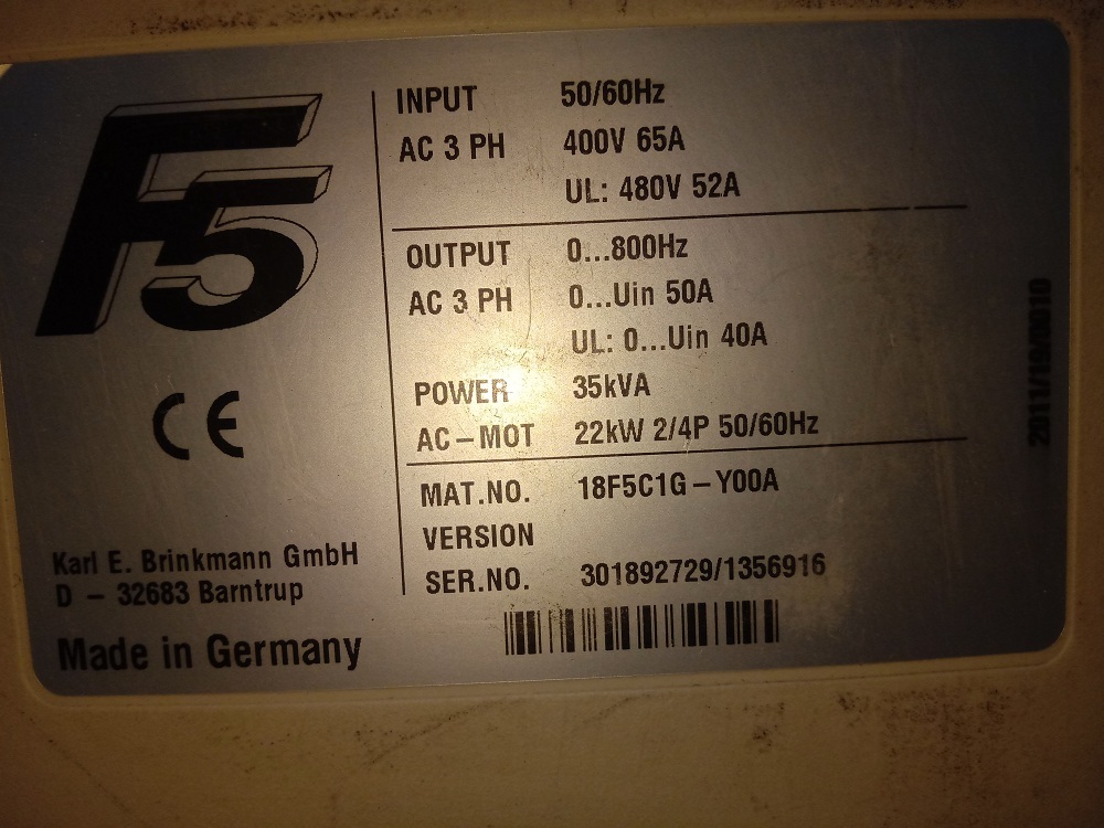 Keb Servo Drive 18f5c1g-y00a