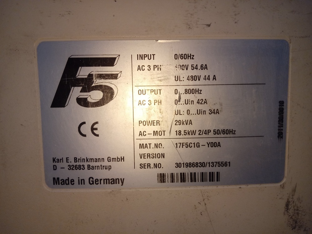Keb Servo Drive 17f5c1g-y00a