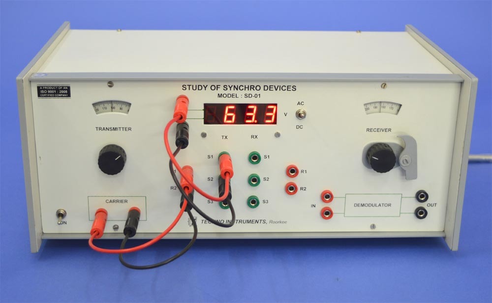 Control Lab Trainer Study Of Synchro Devices, Sd-01
