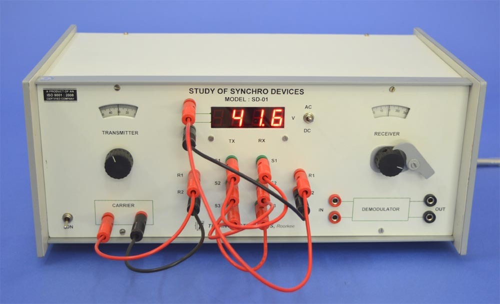 Control Lab Trainer Study Of Synchro Devices, Sd-01