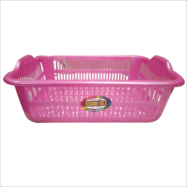 Red Kitchen Plastic Basket