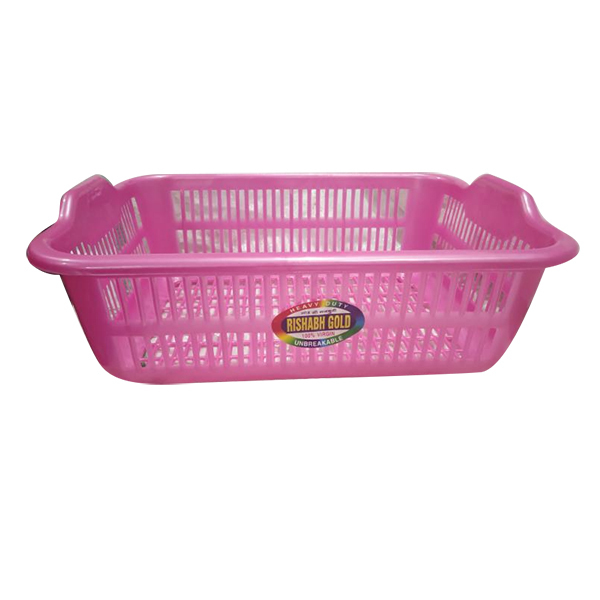 Red Kitchen Plastic Basket