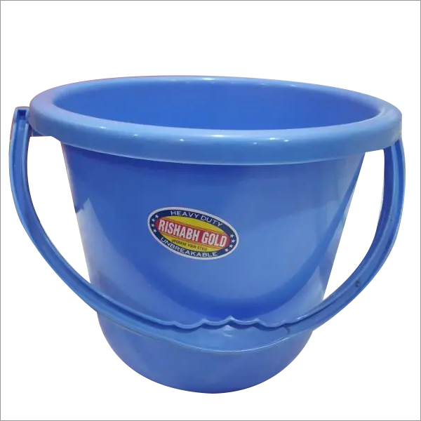 Heavy Plastic Bucket - Polypropylene, Various Sizes, Rigid Red | Durable Material With Excellent Versatility For Multiple Applications