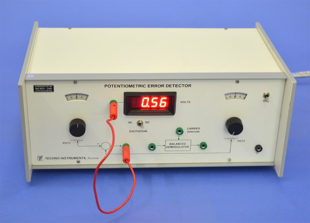 Control Lab Trainer Potentiometric Error Detector, Ped-01