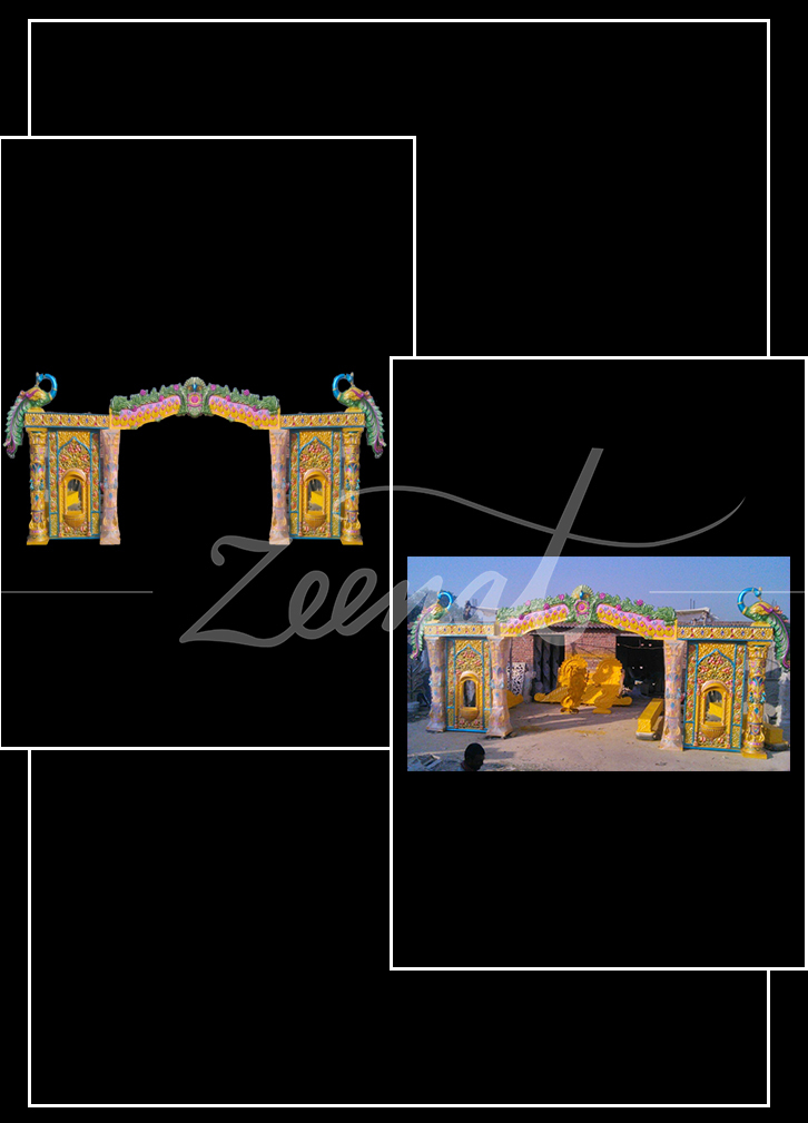 Golden Wedding Gate