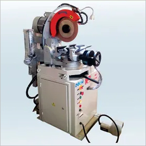 Pneumatic Bandsaw - Steel Construction, 10-20 Bar Pressure, 380V Voltage | Semi-Automatic Operation, 100 Kg/hr Production Capacity, CNC Technology