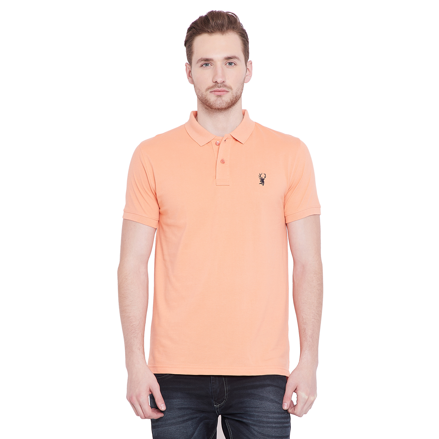 Mens Polo T-shirt - 80% Cotton 20% Polyester , Short Sleeve, Plain Pattern, Available In Multiple Colors And Sizes