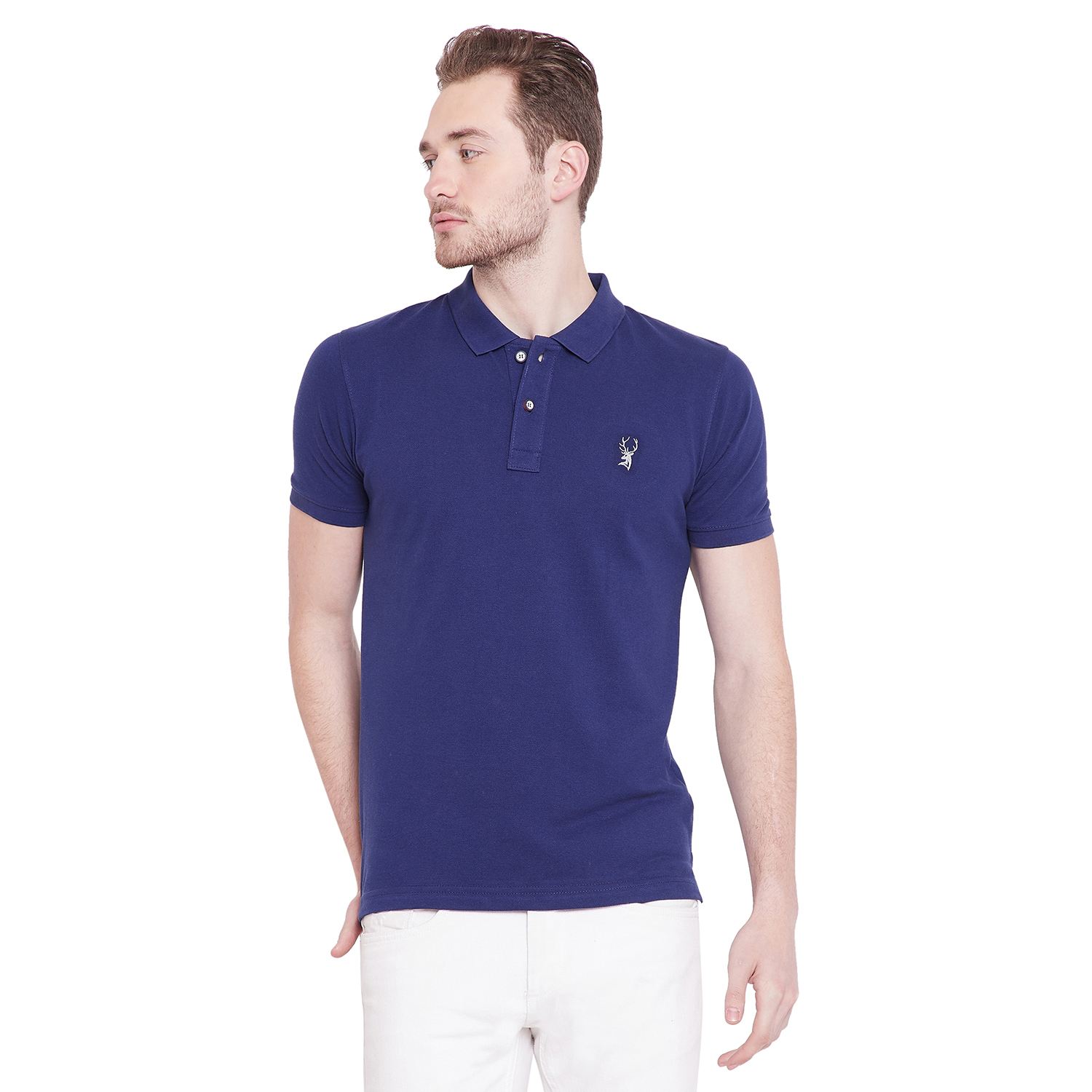 Mens Polo T-shirt - 80% Cotton 20% Polyester , Short Sleeve, Plain Pattern, Available In Multiple Colors And Sizes