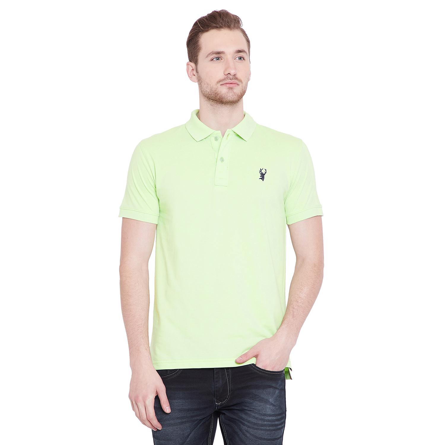 Mens Polo T-shirt - 80% Cotton 20% Polyester , Short Sleeves, Available In Sizes L, M, Xl, Xxl, Multiple Colors Including Blue, Mustard, Navy, And More