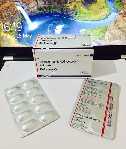 Cefixime Trihydrate 200 Mg + Ofloxacin 200 Mg