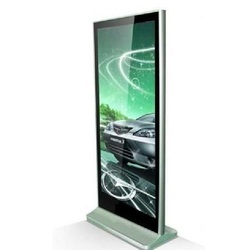 Digital Signage Window Display Kiosk - Glass Surface Coated, 42 Inch Screen Size | Secure Installation, Customizable Design, Built-in Sunlight Sensor