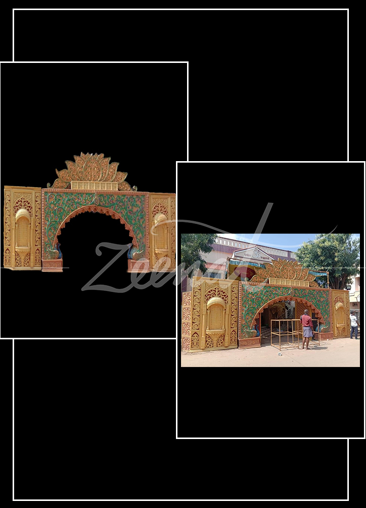 Golden Wedding Gate