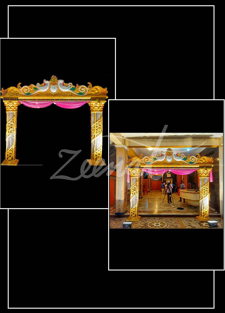 Golden Wedding Gate