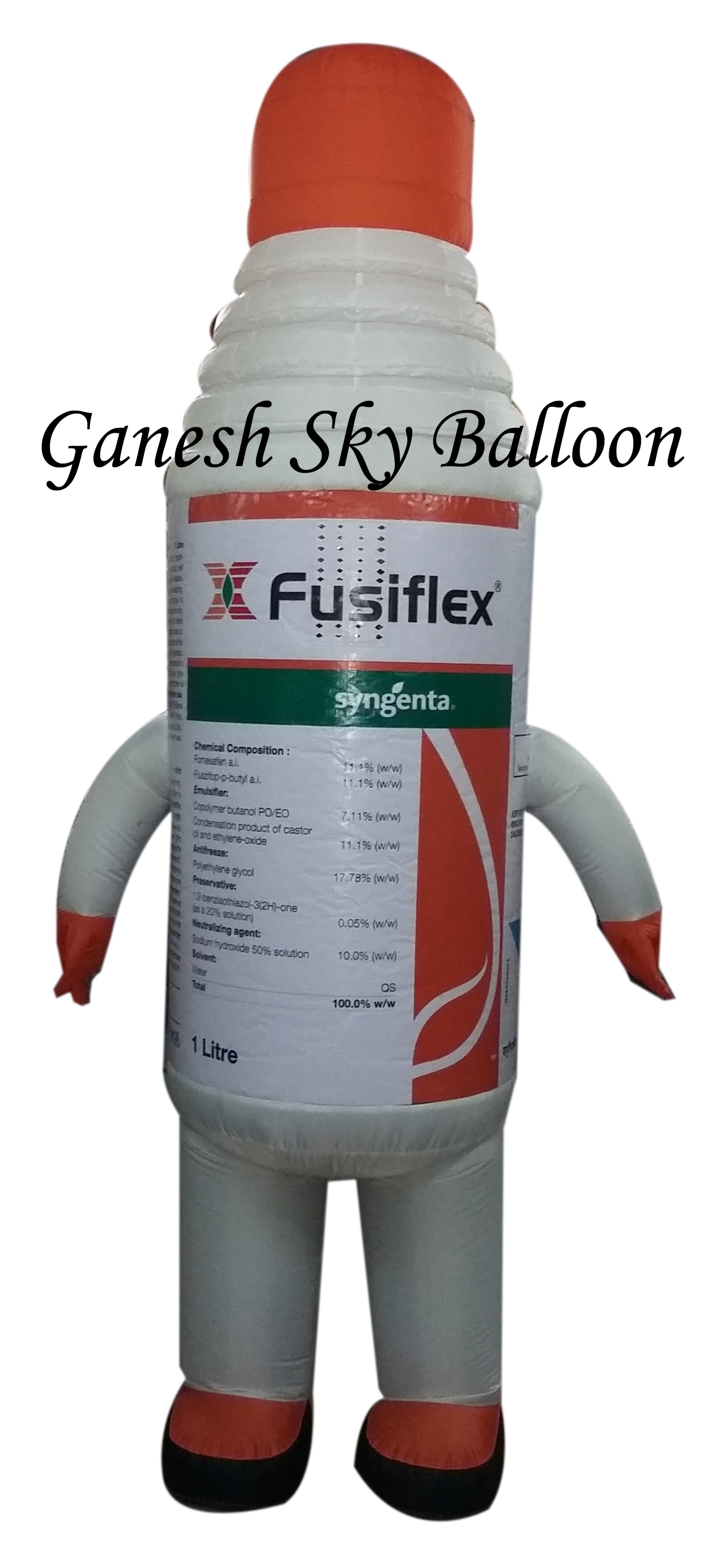 White Advertising Walking Inflatable