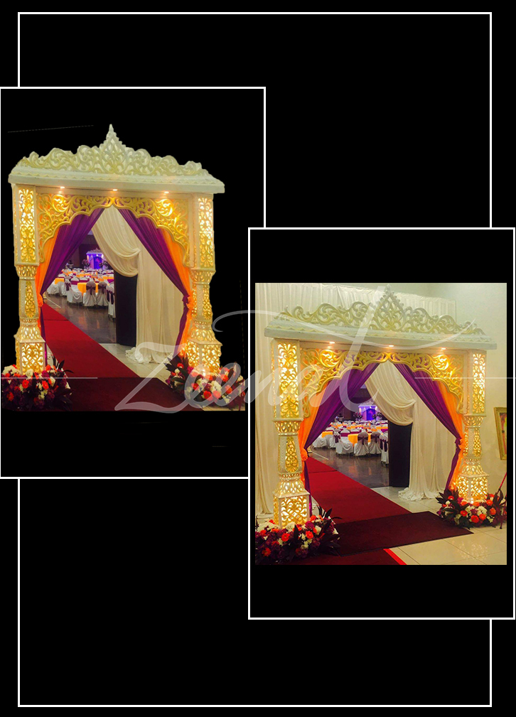 Golden Wedding Gate