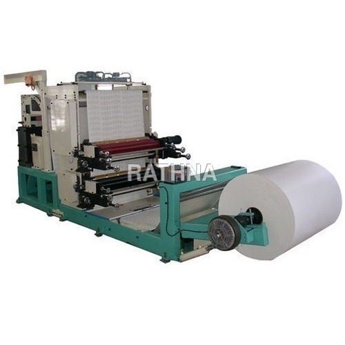 Paper Cup Two Colour Print Cum Punching Machine