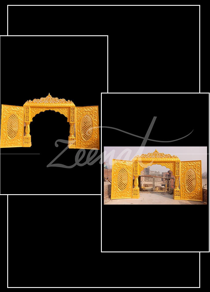 Golden Wedding Gate