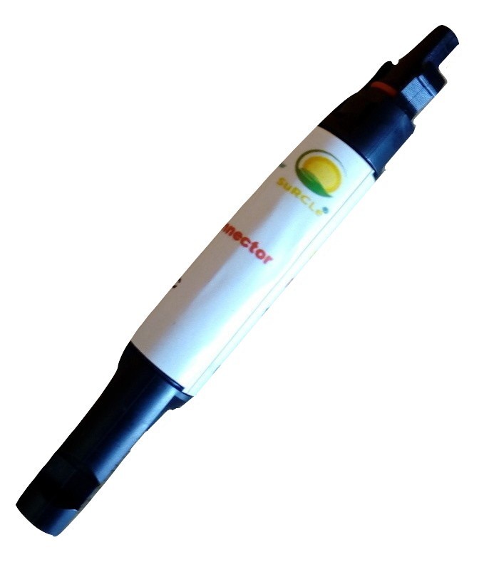 Surcle Pv Fuse Holder Mc4 In-line Fuse Connector 15a 1000v - Ppo, Tinned Copper, Ip67 Protection , Auto-lock, Waterproof, -40 To +90a C Temperature Range