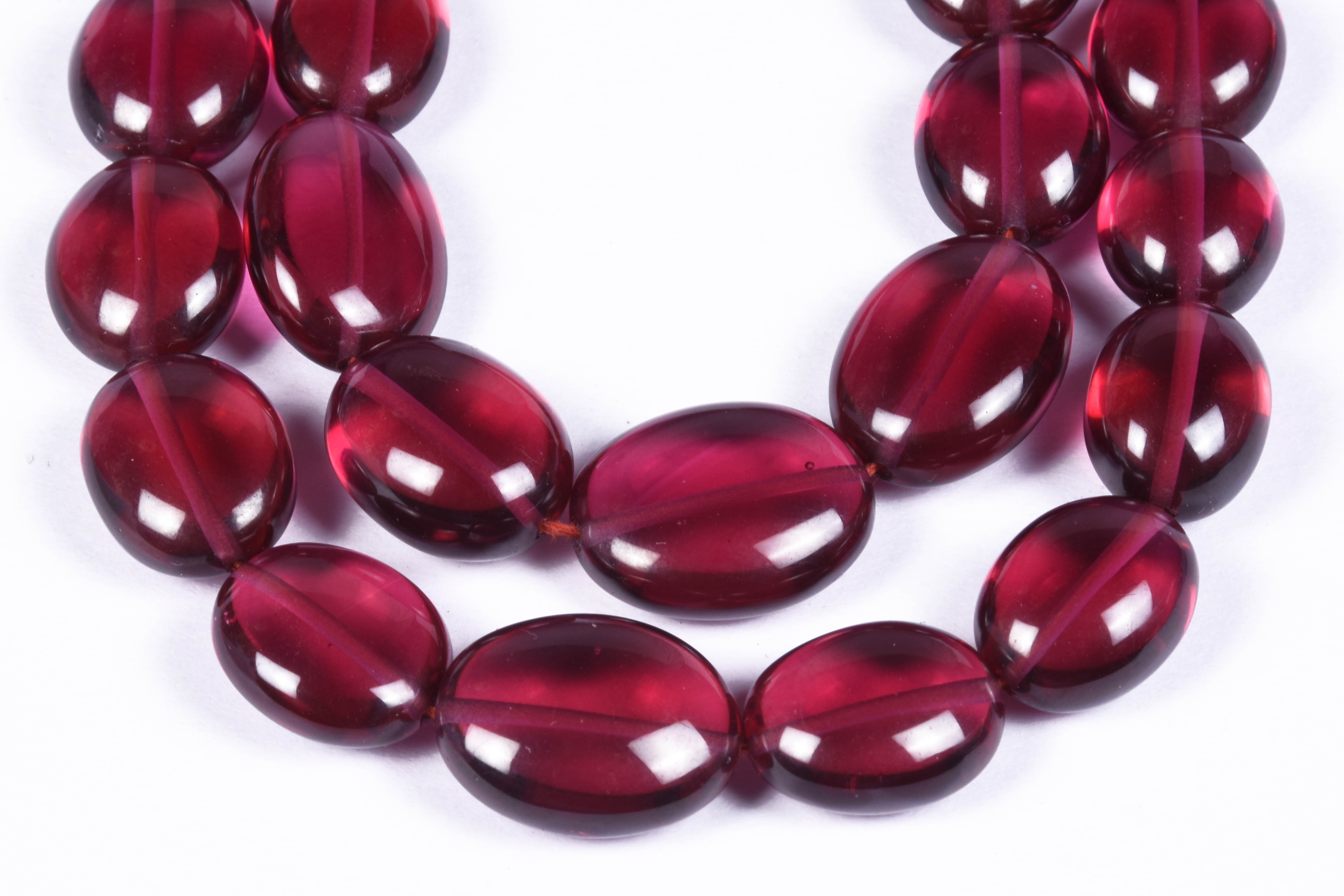 Rubilite 2 String Necklace