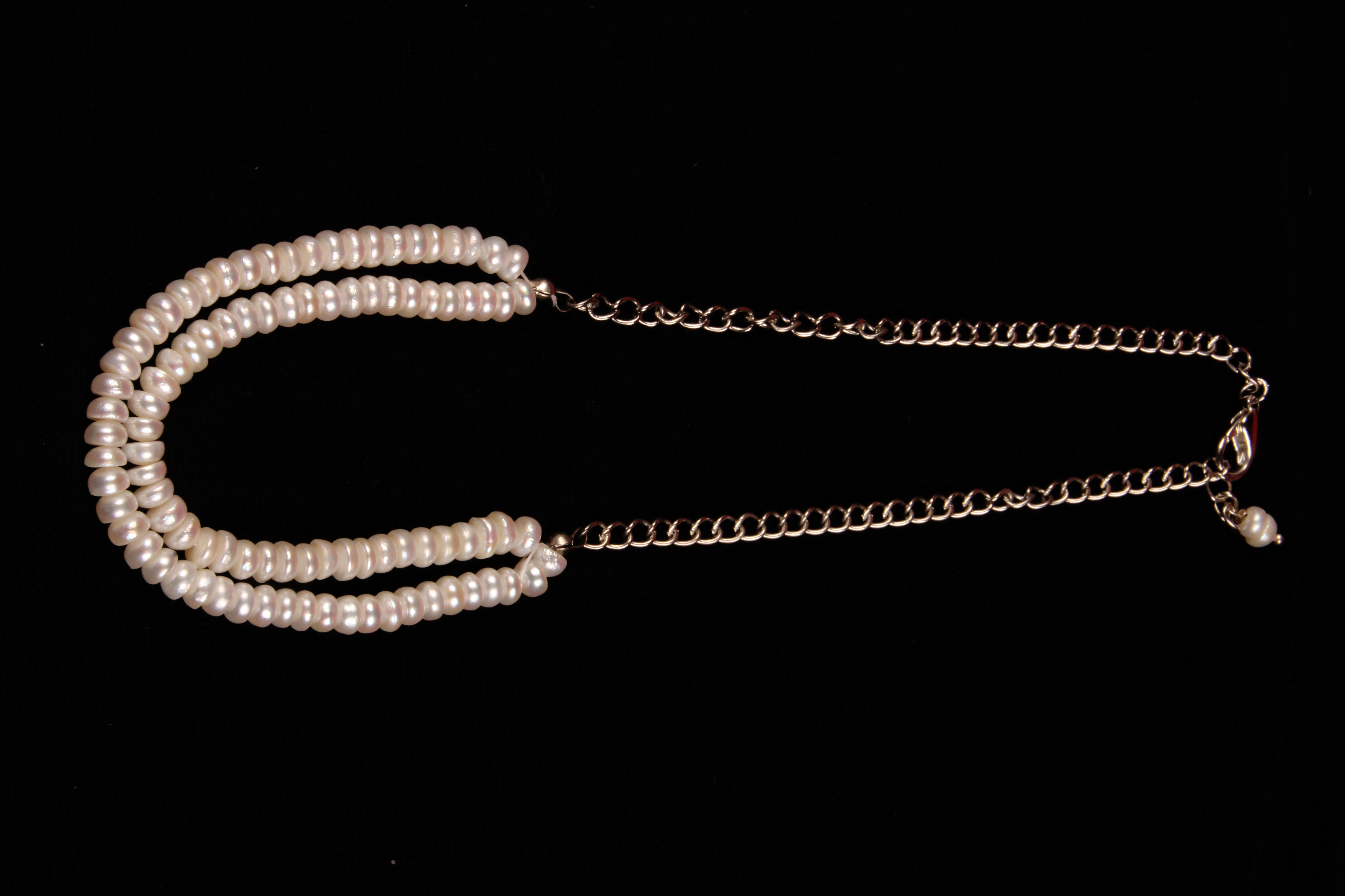 Pearl Button Beads Necklace