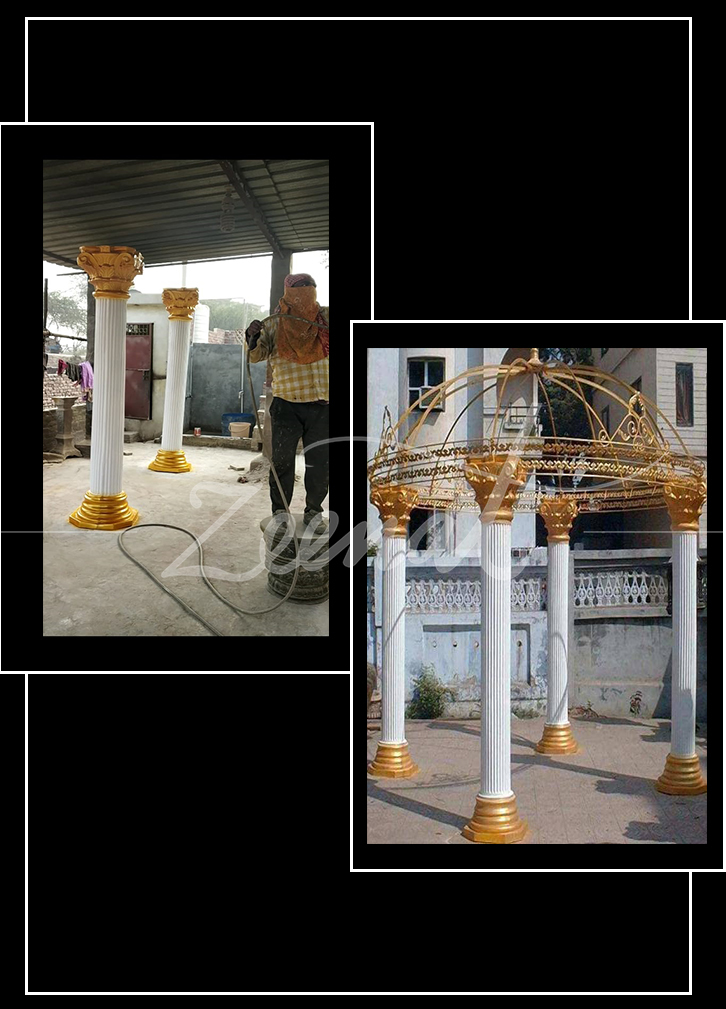 Fiber Wedding Pillar