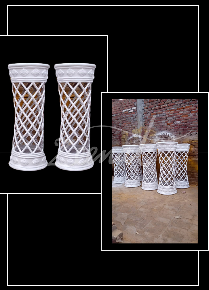 Fiber Wedding Pillar