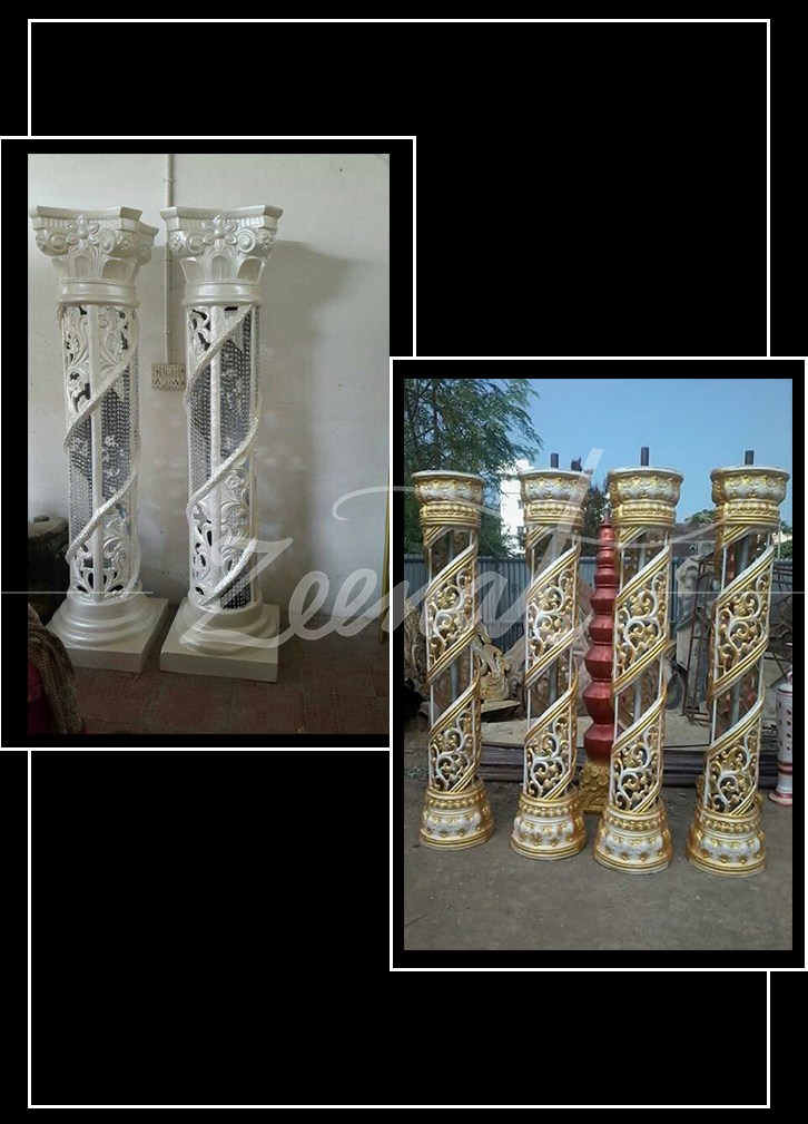 Fiber Wedding Pillar