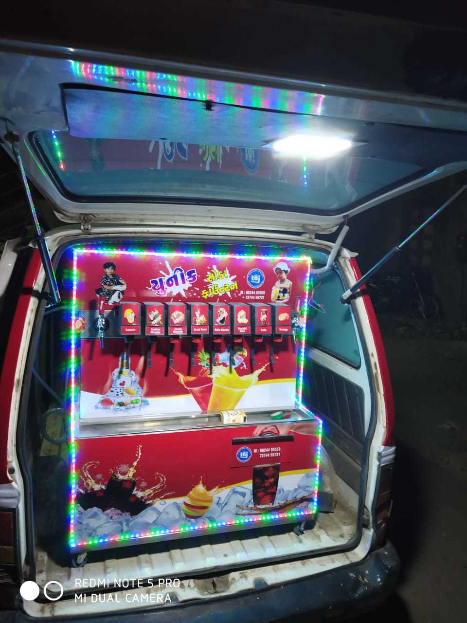 Mobile Soda Vending Machine - Stainless Steel, Automatic Operation, 1200 Glasses Per Day | Easy Installation, Robust Design, One-year Warranty