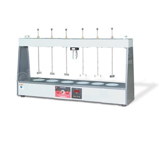 Silver Flocculator Jar Test Apparatus