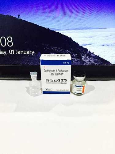 Ceftriaxone सोडियम 250 mg + सल्बैक्टम सोडियम 125 mg SWFI