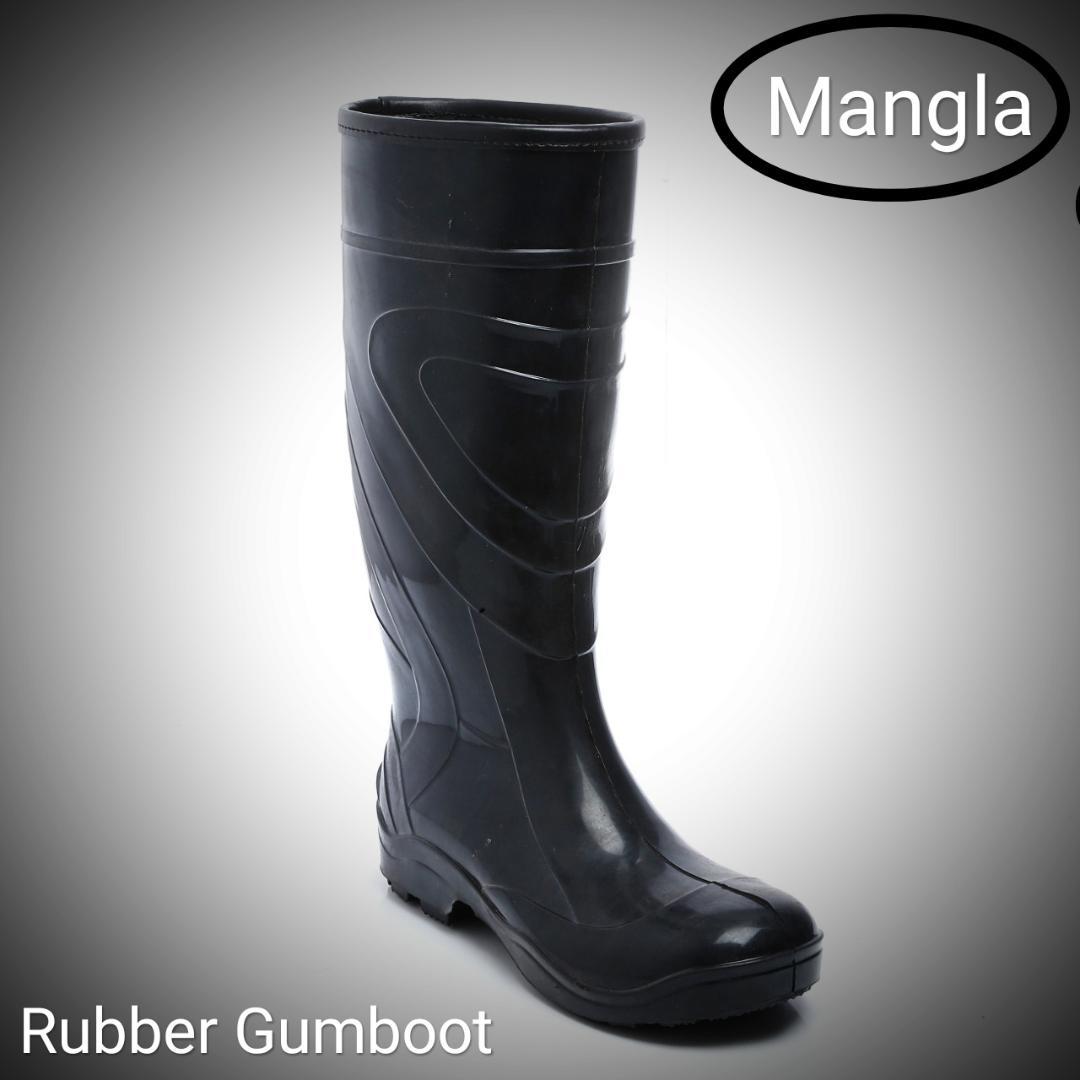 Mangla Rubber Gumboots - Color: Black