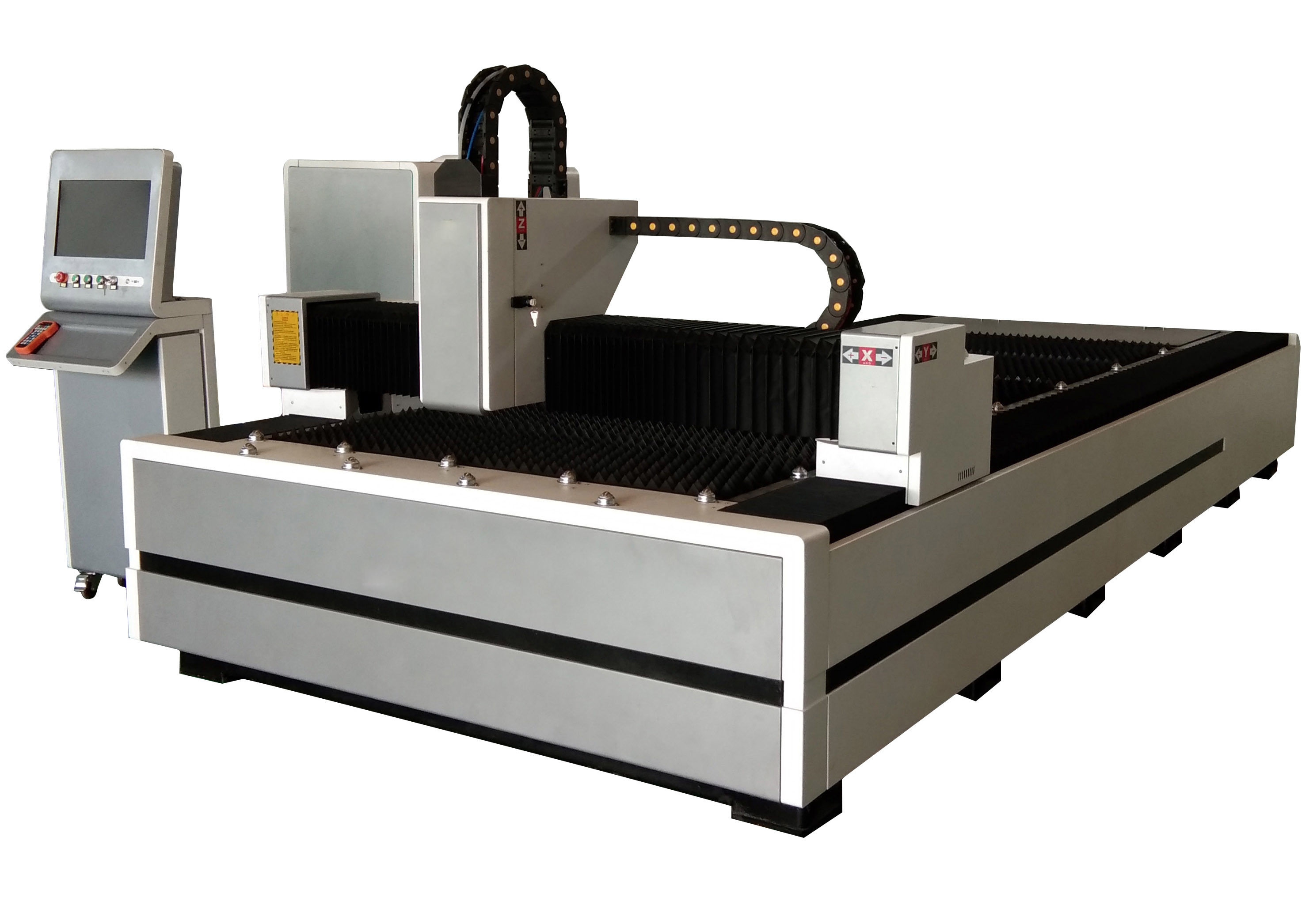 Fiber Laser Cutting Machine - Stainless Steel/carbon Steel, 3000x1500mm To 6000x2000mm, Silver, Automatic Operation, High Efficiency, Water Cooling System, Cypcut Control Software, Eco-friendly Features