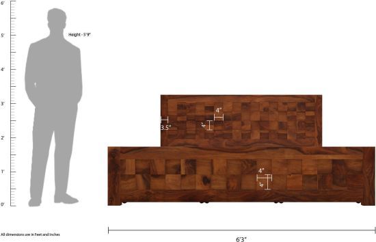 Wooden Bed