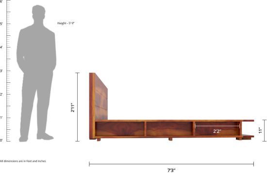 Wooden Bed