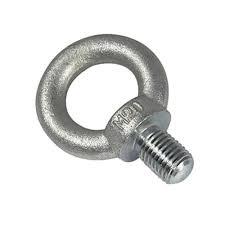 Eye Bolts - Zinc Plated, High Tensile Strength, Silver Color | Rust Resistance, Perfect Finish, Various Sizes Available