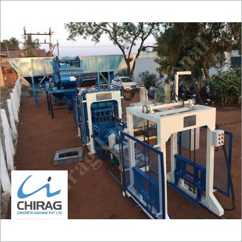 Blue Chirag Simple And Easy Operating Multifunction Block Machine