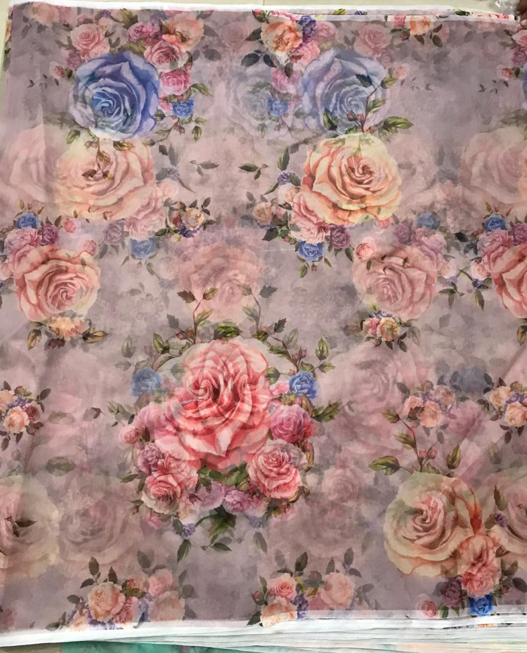 Modern Digital Printed Fabric