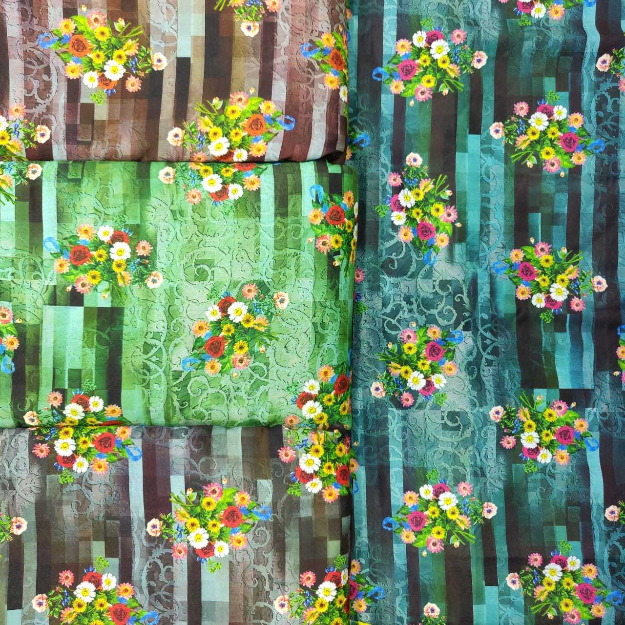 Digital Printed Polyester Fabric - Soft Touch, Eye-catching Patterns | Long Lasting Sheen, Non-shrinking, Fade Resistant