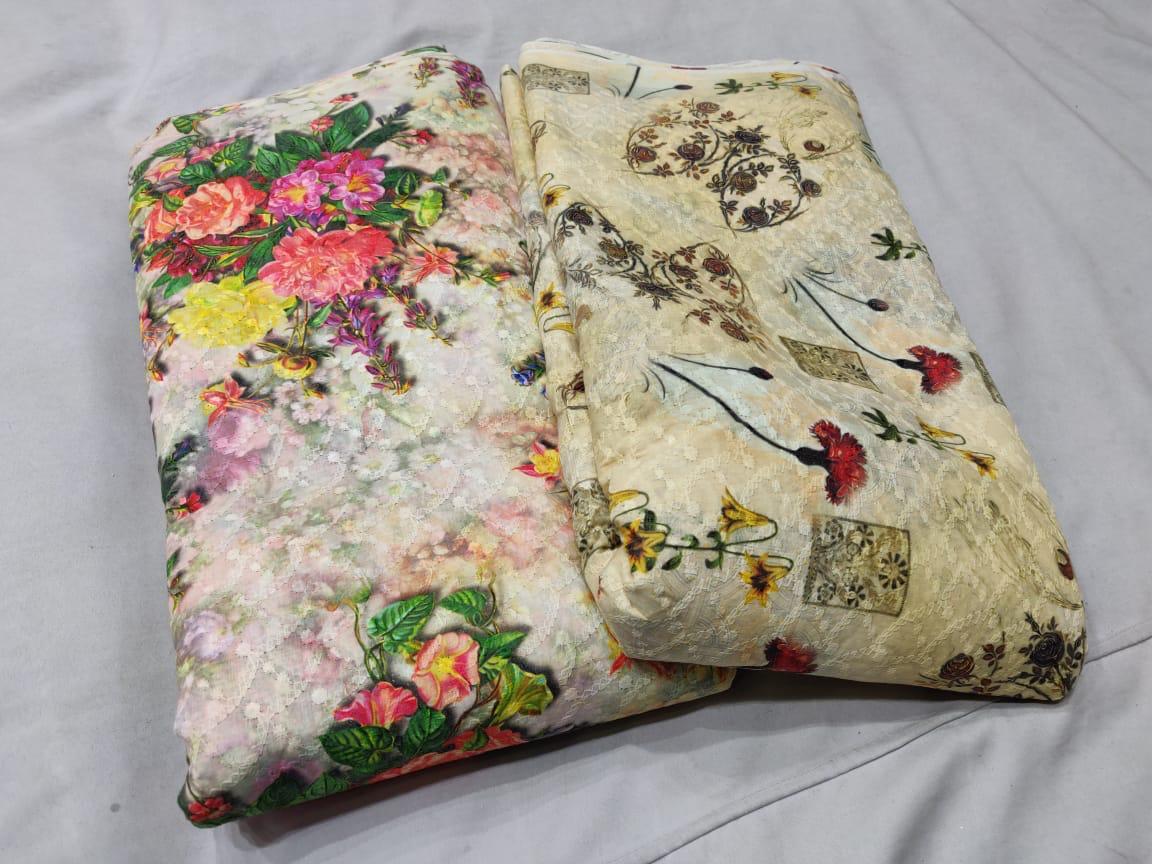 Digital Printed Polyester Fabric - Soft Touch, Eye-catching Patterns | Long Lasting Sheen, Non-shrinking, Fade Resistant