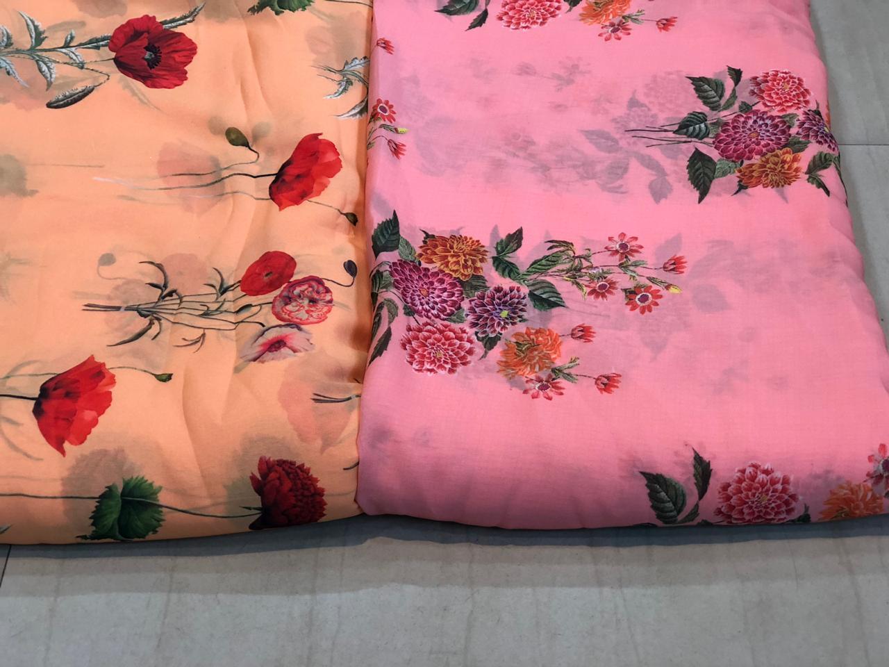 Digital Printed Polyester Fabric - Soft Touch, Eye-catching Patterns | Long Lasting Sheen, Non-shrinking, Fade Resistant