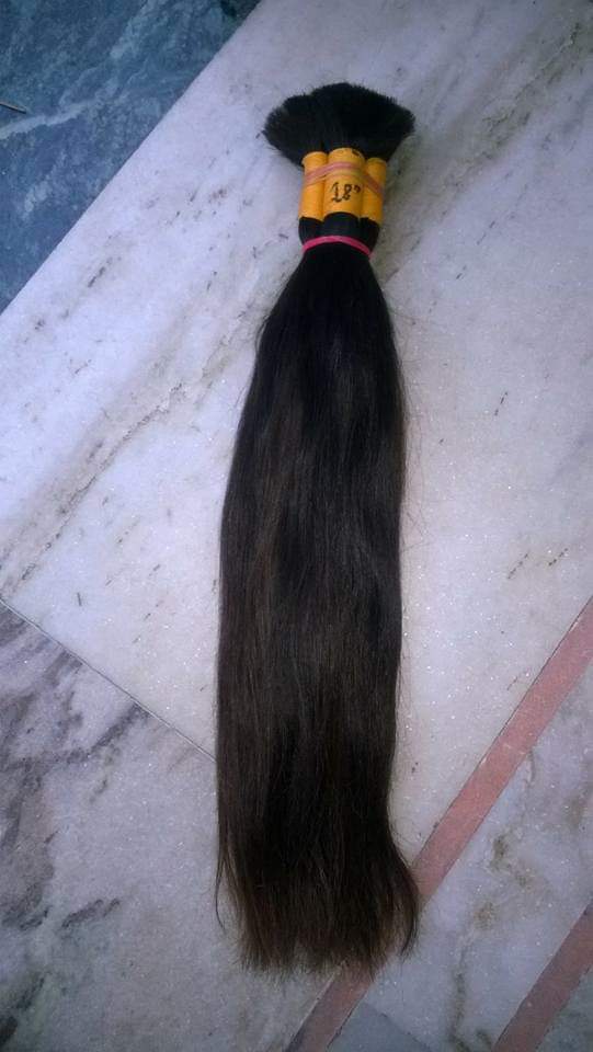 Black Remy Hair Bulk Hair