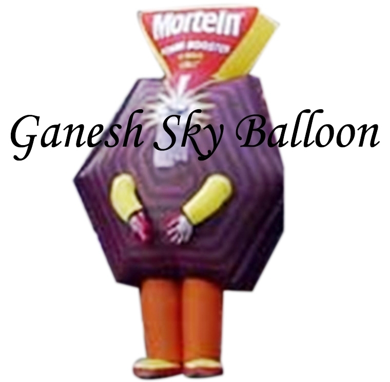 Brown Advertising Walking Balloon