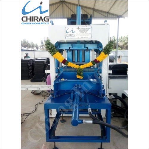 Blue Multifunction Chirag Next-Gen Hollow Block Making Machine