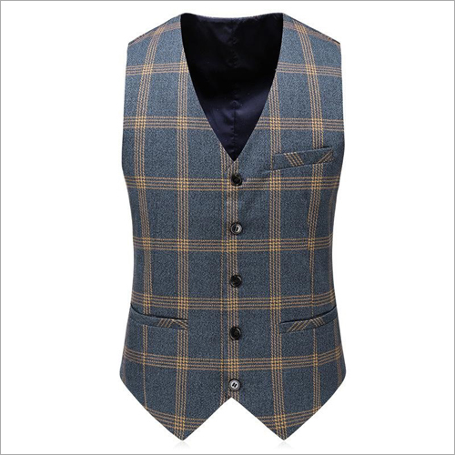 All Variants Mens 3 Piece Checked Suit