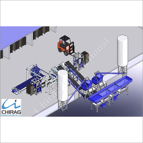 Blue Chirag Multi-Speed Block Making Machine