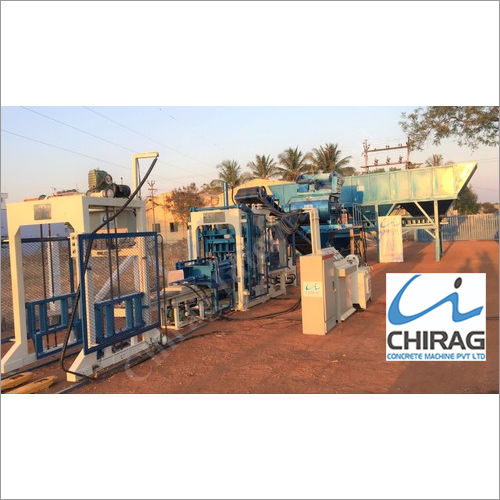 Blue Chirag High Grade Hydraulic Block Machine